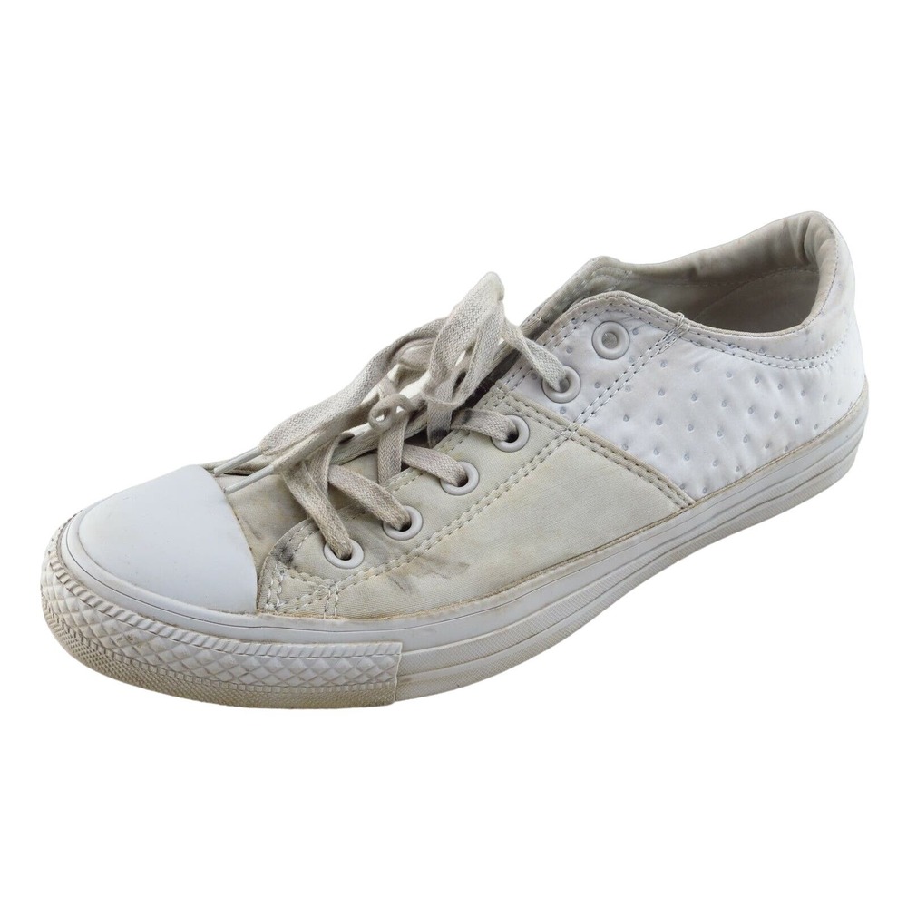 Converse All‎ Star Women Size 10 M Beige Low Top Fabric 553284c
